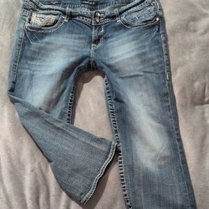 Vigoss Women's The Chelsea Capri Jeans Sz 15/16